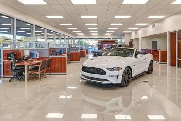 Interior Ford Dealership