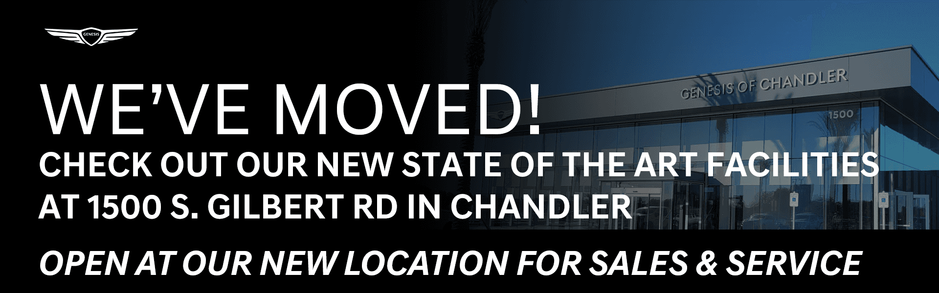 Genesis of Chandler - We Moved