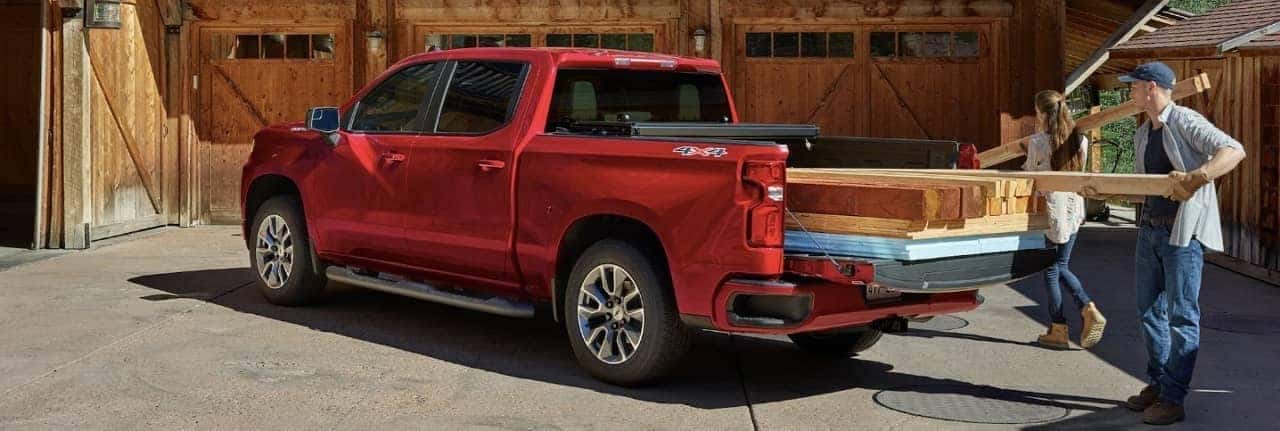 2020 Chevy Silverado truck bed