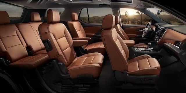 2020 Chevy Traverse Seating