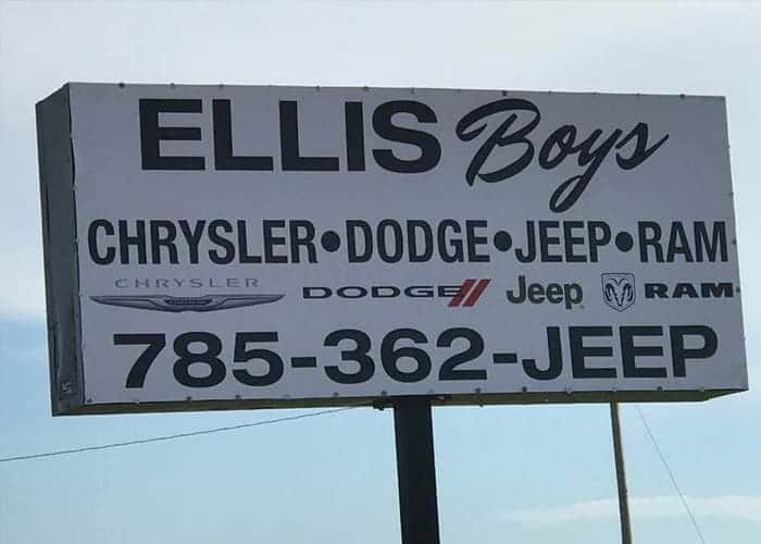 Ellis Boys sign