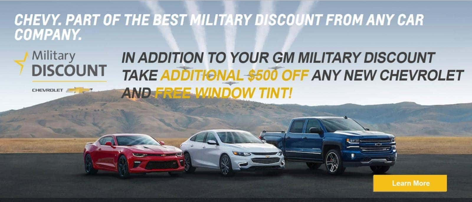 Military Discount Emich Chevrolet