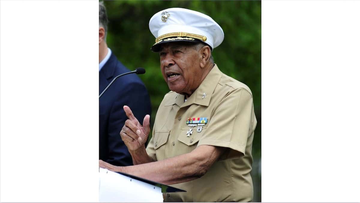 New Bedford's Fort Taber Flag to Honor Dr. Herbert R. Waters Jr., Col., U.S. Marine Corps