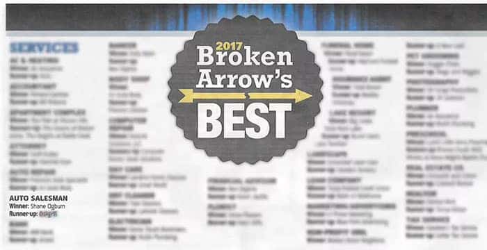 Broken Arrow's Best