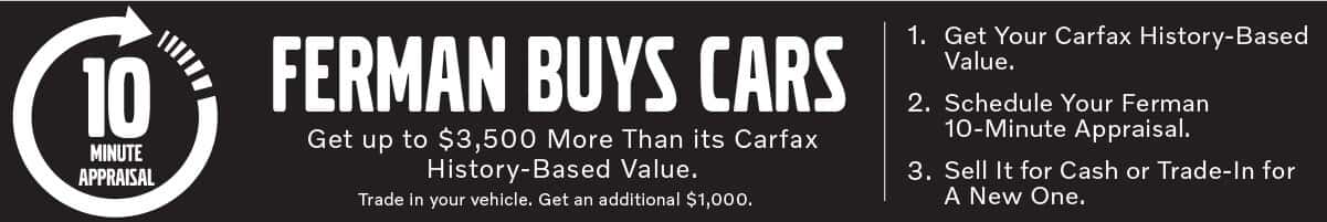Ferman Buys Cars Banner
