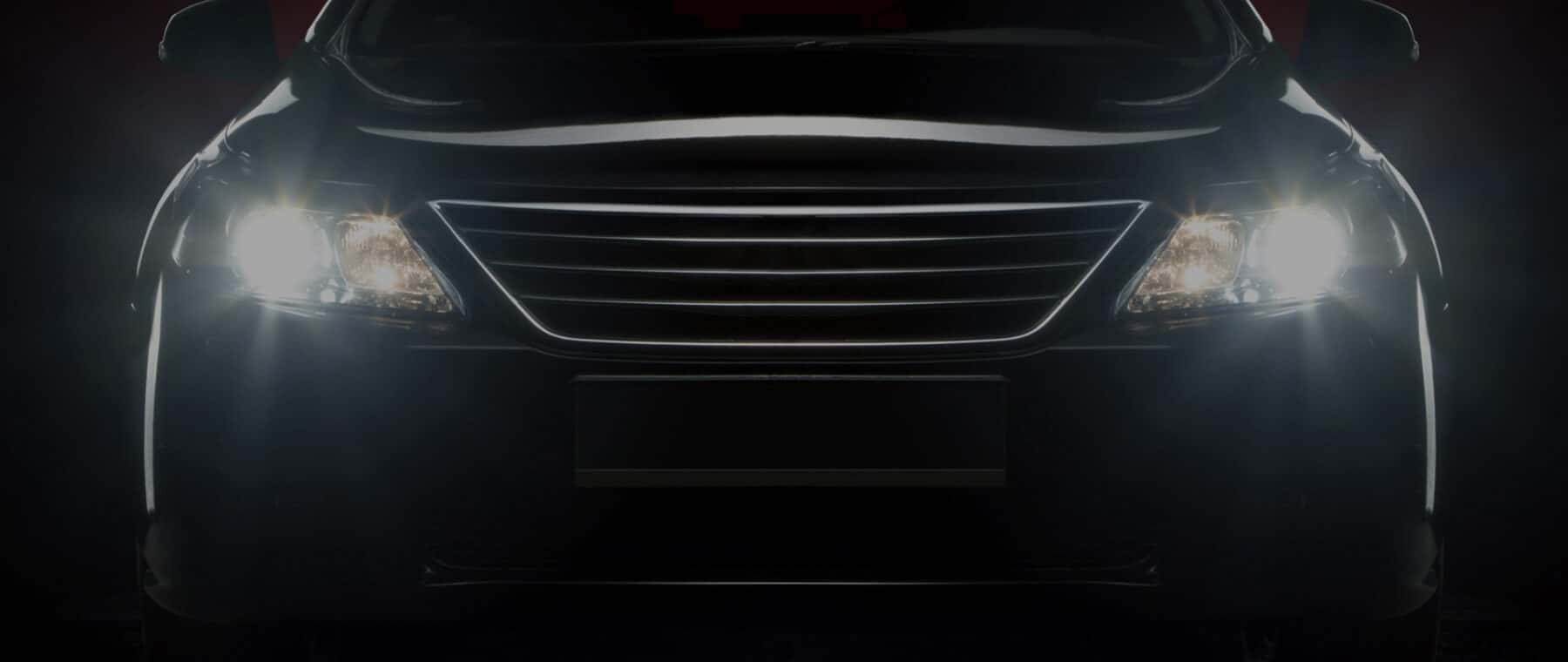 front bumper of car