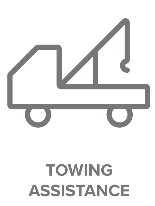 towing assistance gray