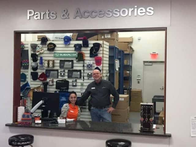 First Team Subaru Suffolk Parts Counter