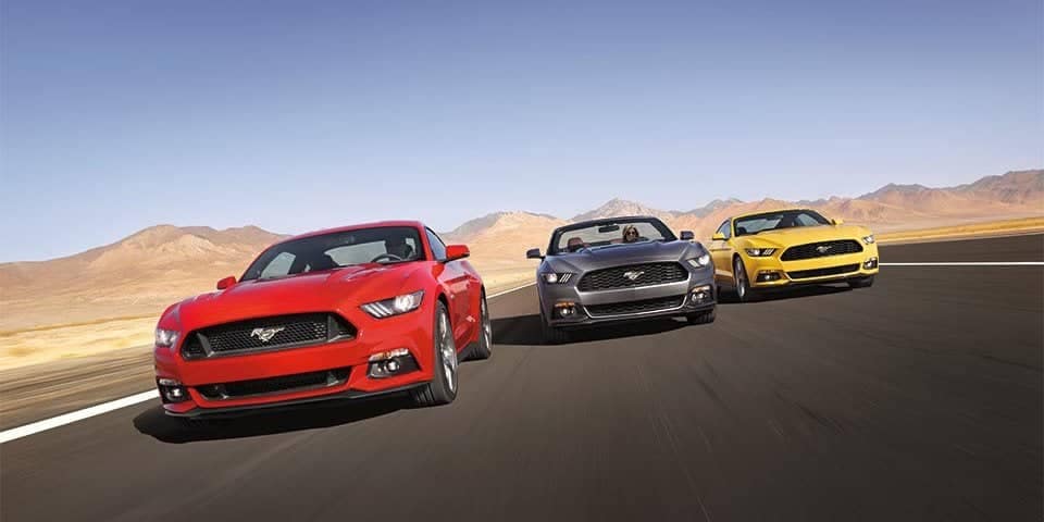 Ford Mustang lineup