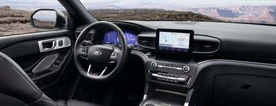 Ford front interior view