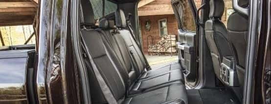 F-150 rear interior