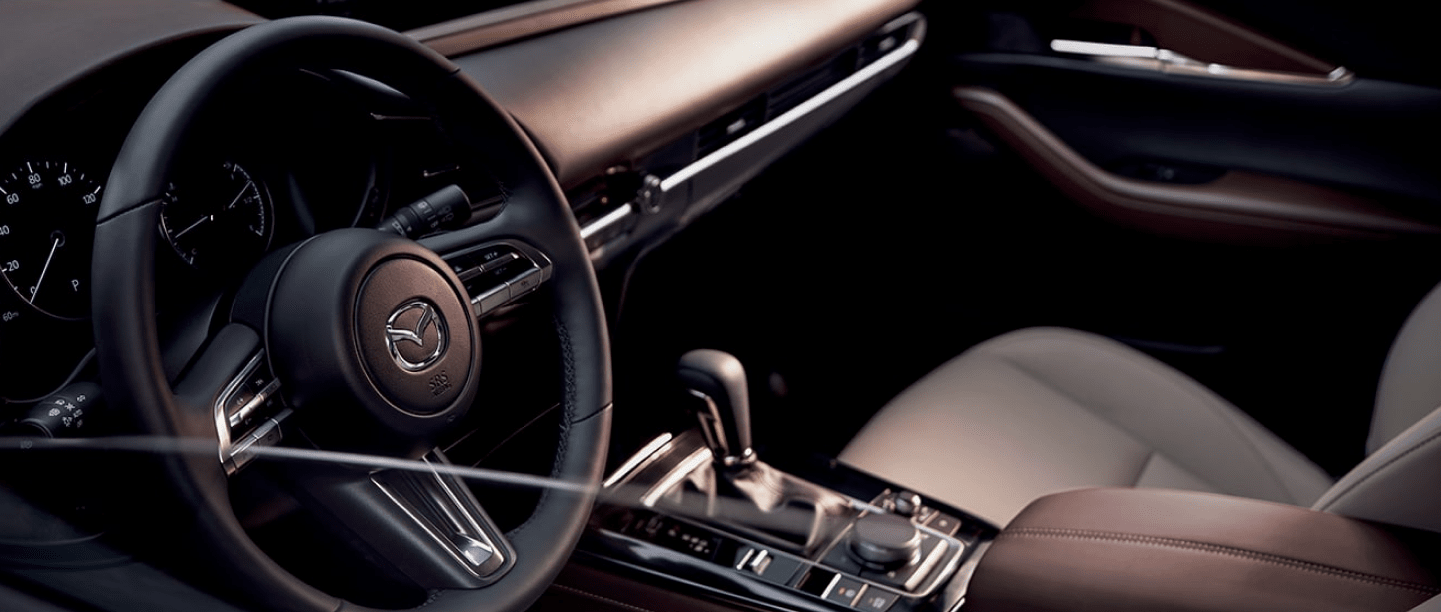 Mazda interior vehicle