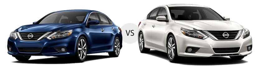 What Is The Difference Between A Nissan Altima Sr And Sv