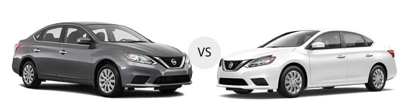 2017 Nissan Sentra S vs 2017 Nissan Sentra SV