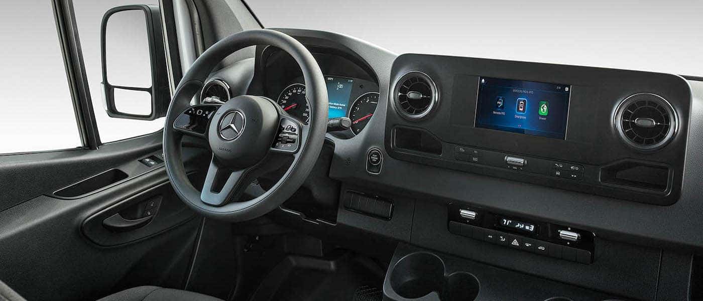 MercedesBenz Sprinter Interior Specifications Fletcher Jones Van Center