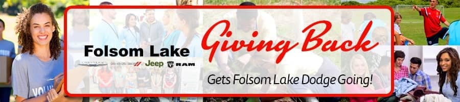 Folsom Lake CDJR Giving Back
