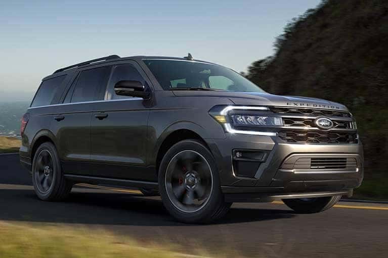 2023 Expedition driving down road_mobile