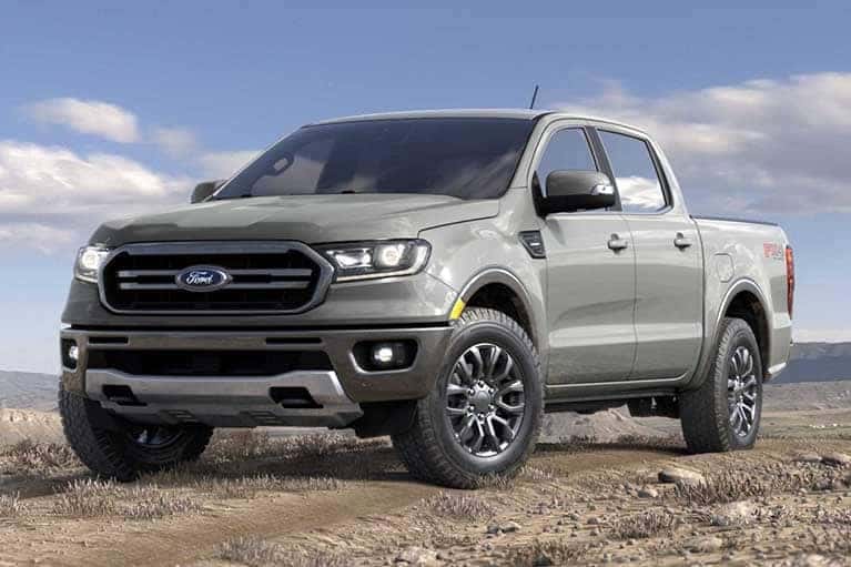 2023 Ranger parked in field