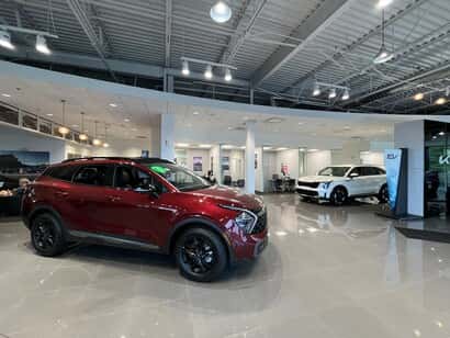 dealership showroom