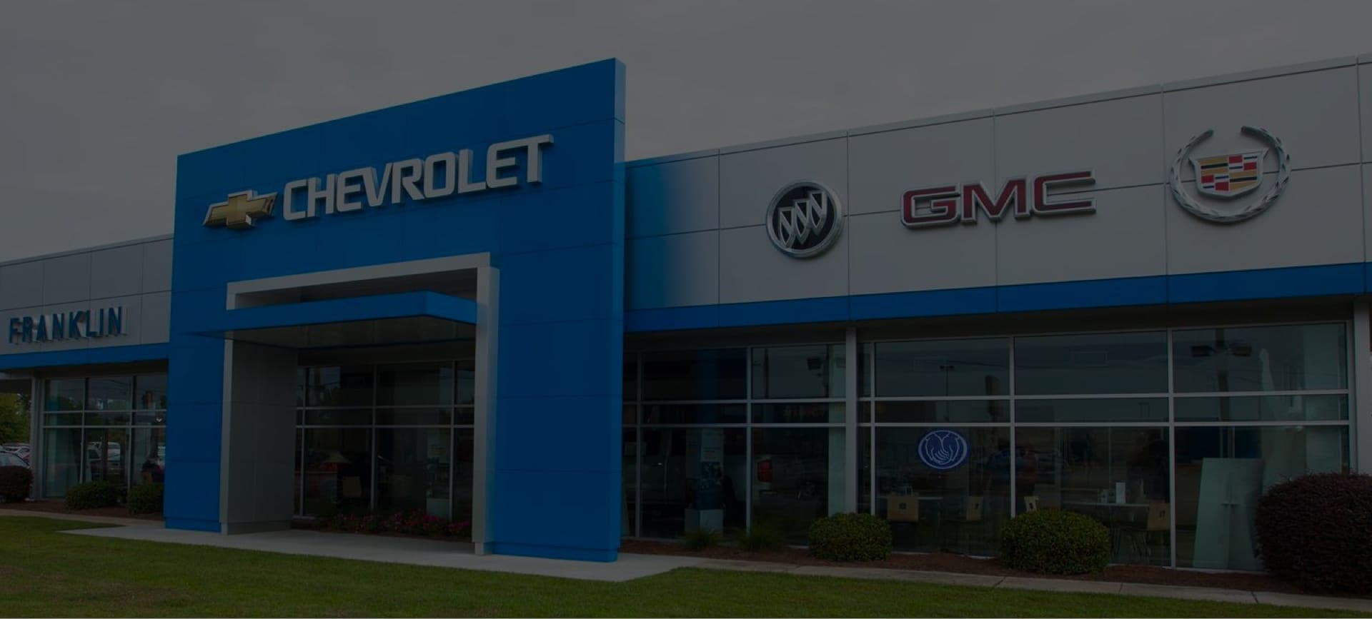Outside view of the front of the dealership