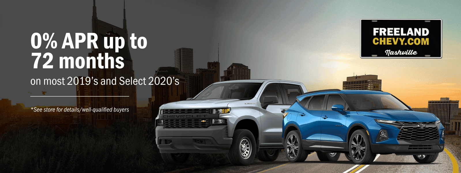 Lease Specials at Freeland Chevrolet