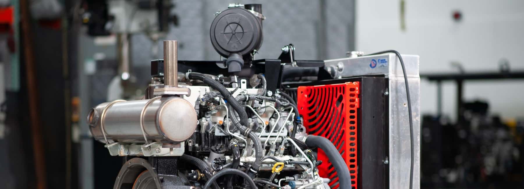 Isuzu-engine-in-warehouse