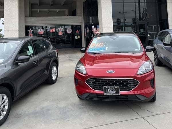 Ford vehicle outside dealership