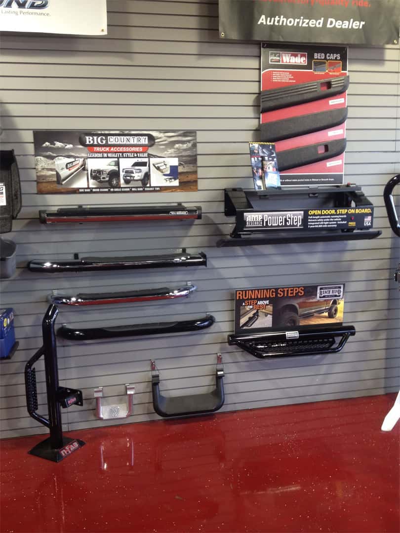 showroom accessories