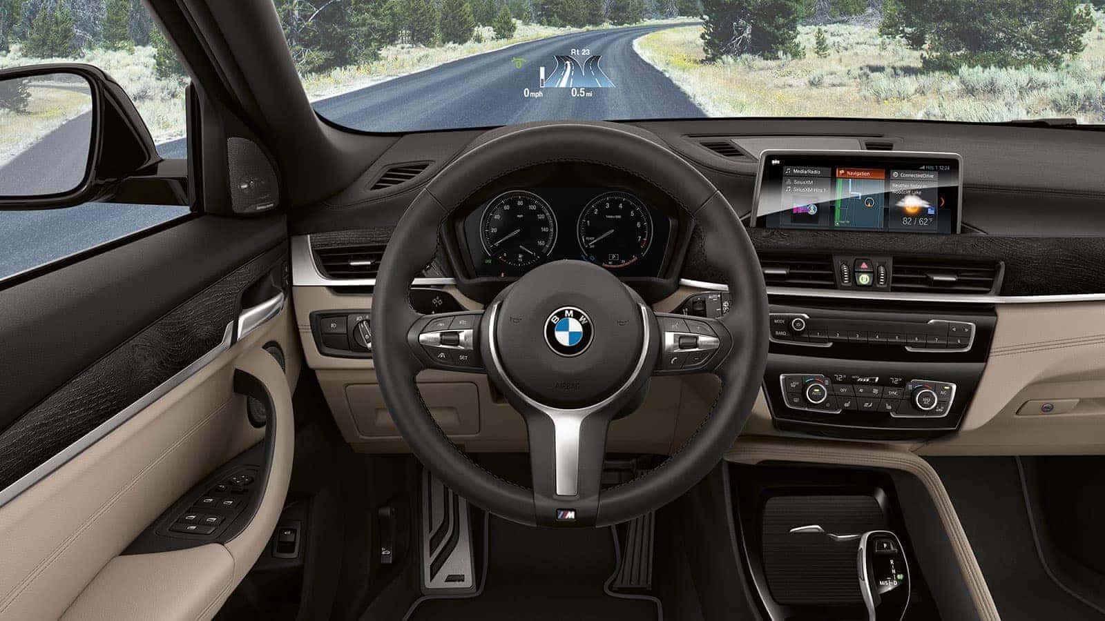 BMW X2 steering wheel 