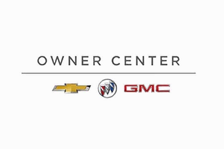 Owner Center - chevy, buick, GMC logo