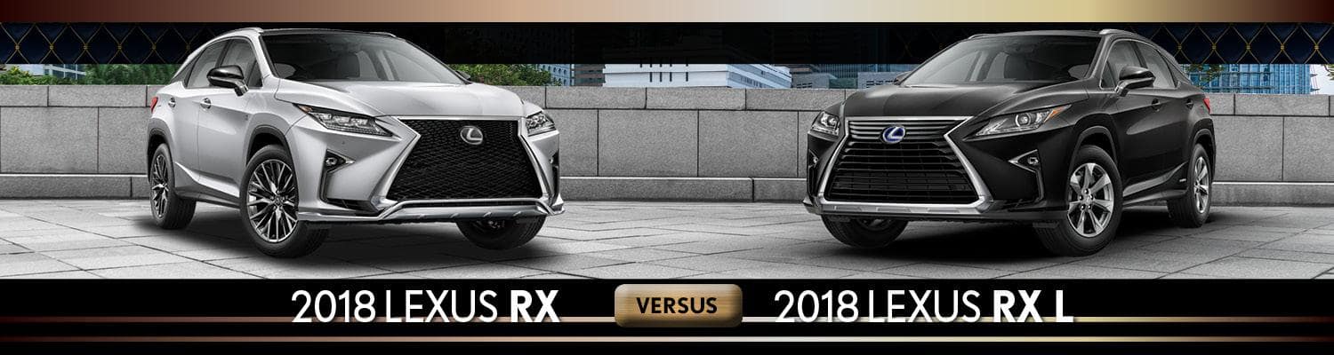 18 Lexus Rx Vs Rx L Two Or Three Rows Germain Lexus Of Naples