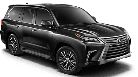 2019 Lexus LX Three-Row in Black