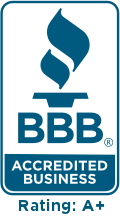 BBB logo and rating