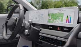 Hyundai Ioniq dashboard and entertainment console
