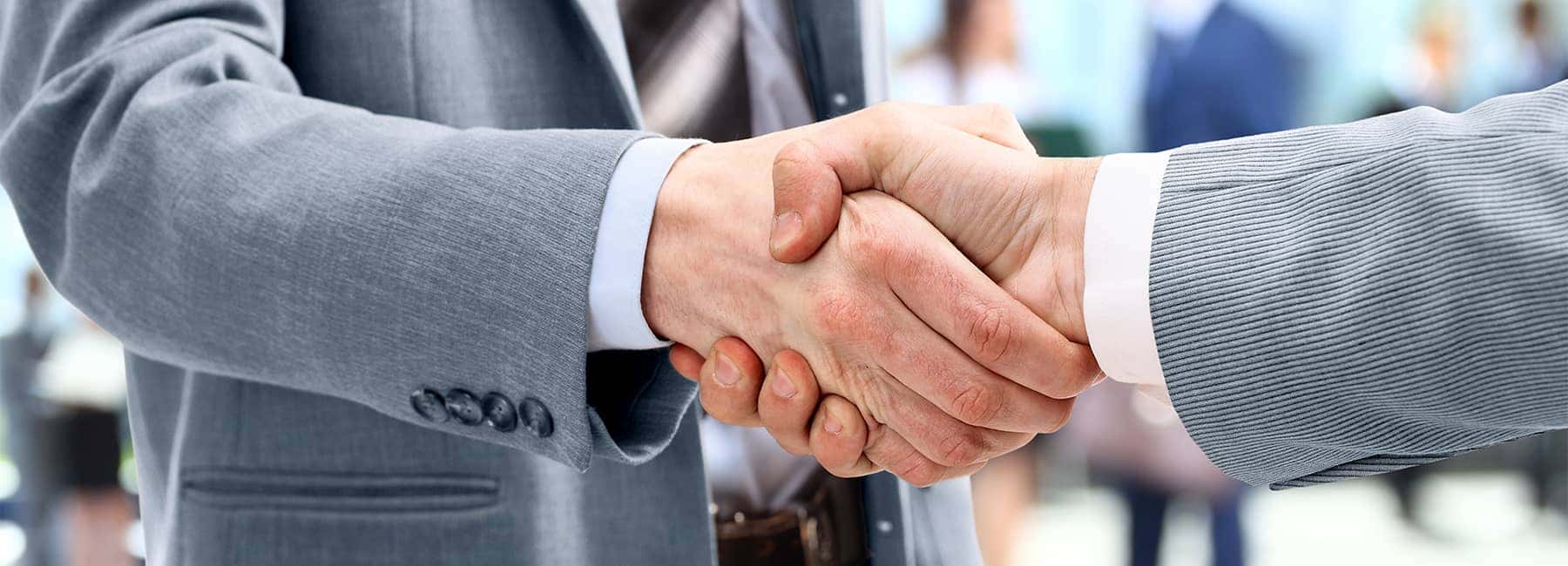 Businessmen Shaking Hands