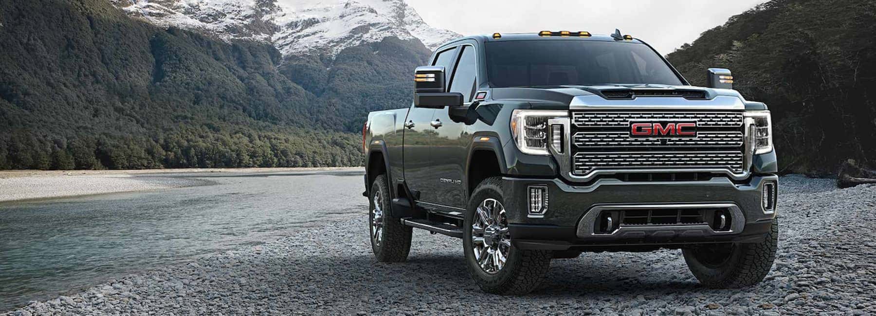 2023-GMC-Sierra-Heavy-Duty-parked-near-river