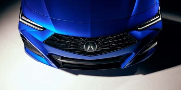 2025-Acura-TLX-front-end-of-car-viewed-from-above