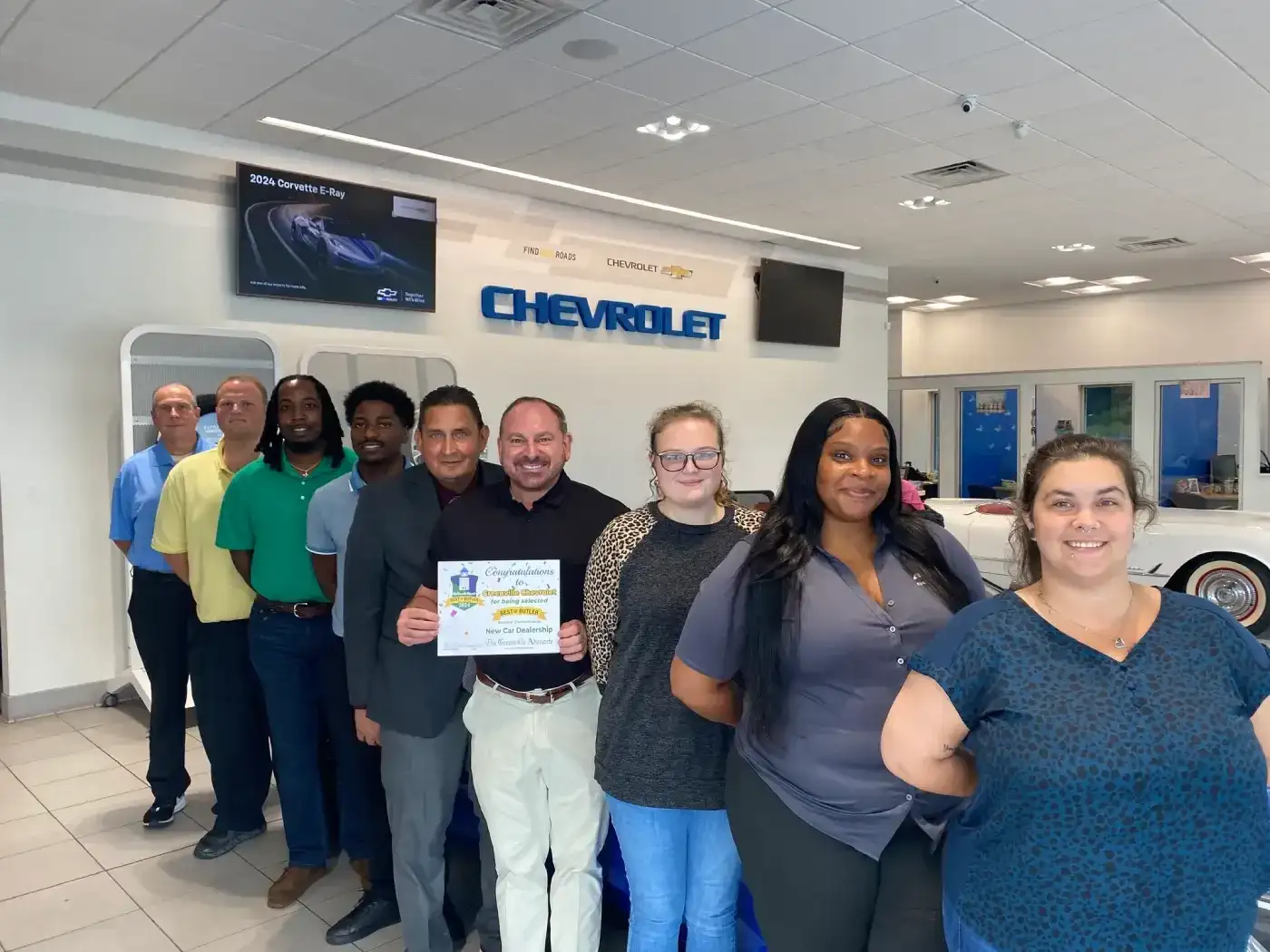 Greenville Chevrolet team