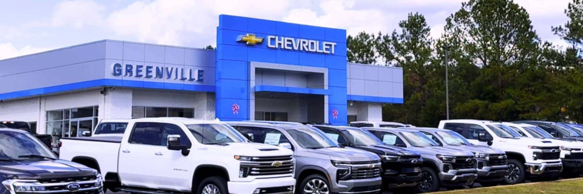 Greenville Chevrolet wide exterior shot
