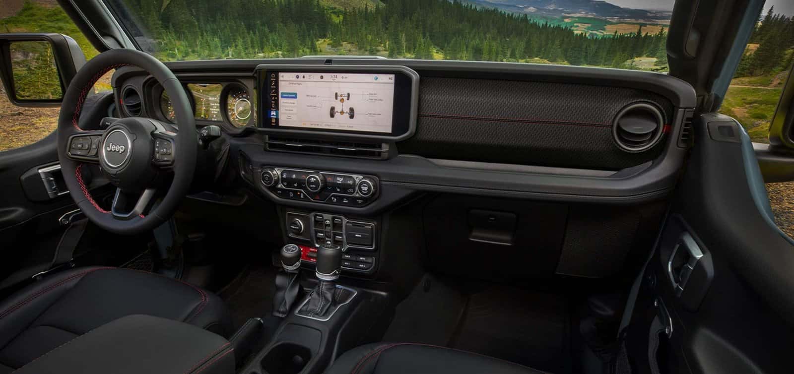 2025 Jeep Gladiator Sport Dashboard