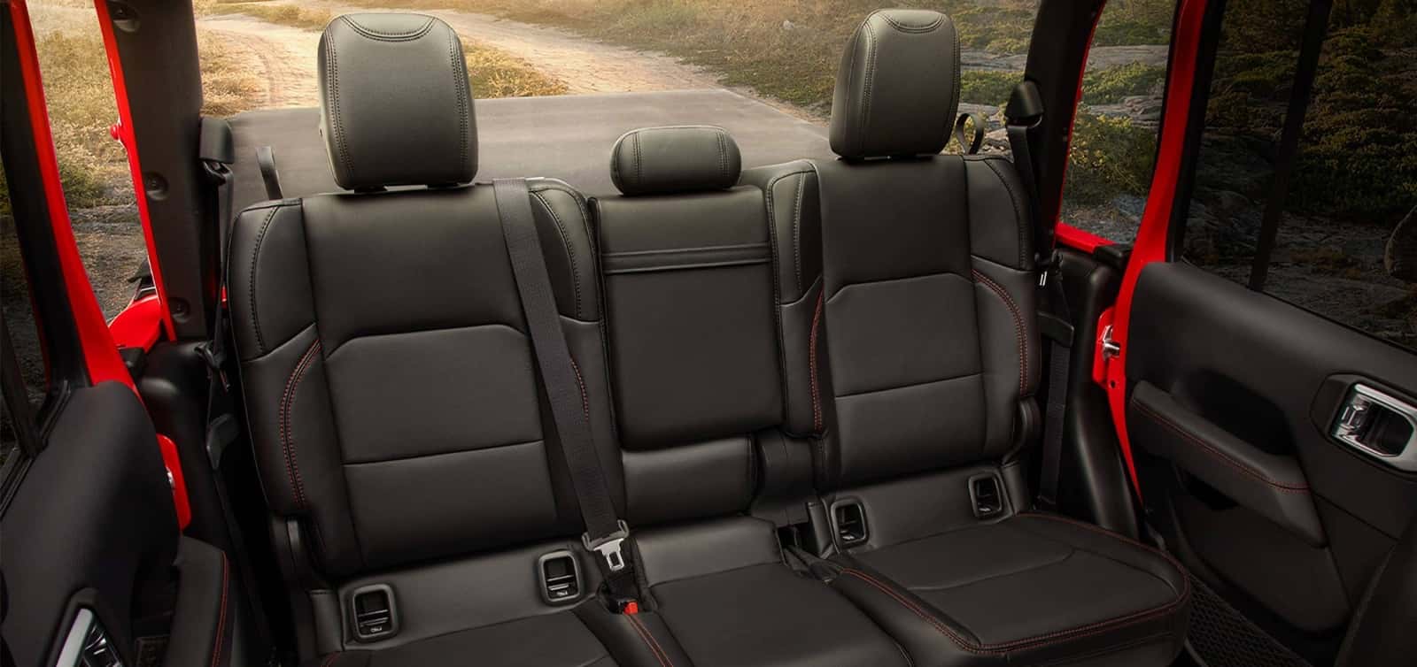 2025 Jeep Gladiator Sport Rear Seats