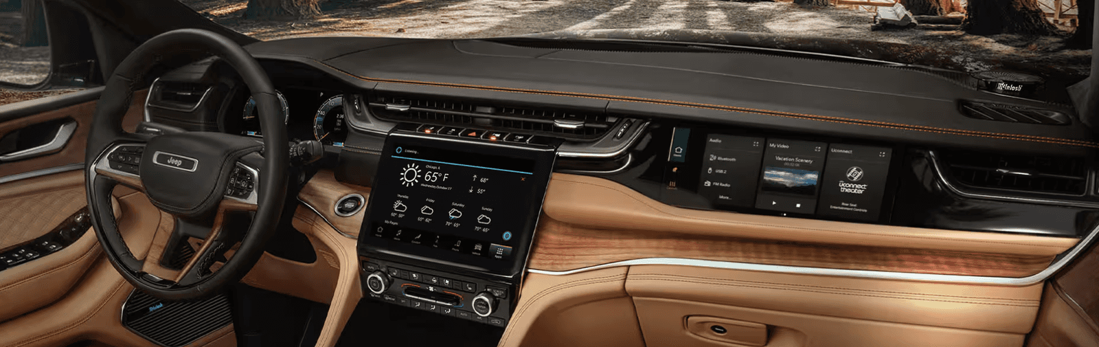 2025 Jeep Grand Cherokee L Dashboard