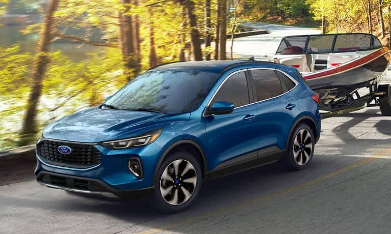 2023 Ford Escape Exterior On Forest Road Towing_yyt