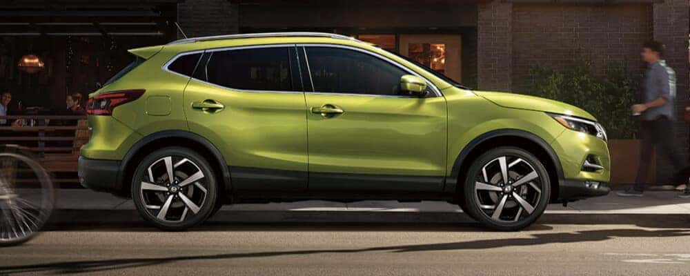 2021 Nissan Rogue Sport parked on city street