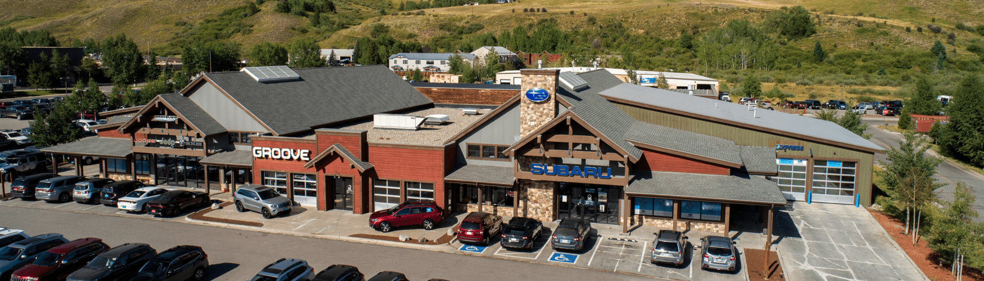 exterior view of Groove Subaru of Silverthorne