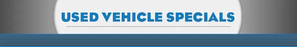Used Vehicle Specials Banner