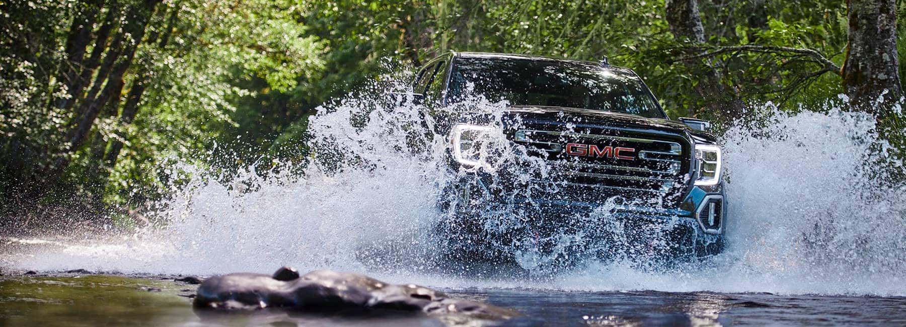 2020 GMC Sierra 1500 Crossing a River