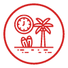 Vacation PTO icon