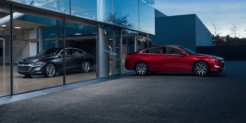 Exterior of Nissan Dealership