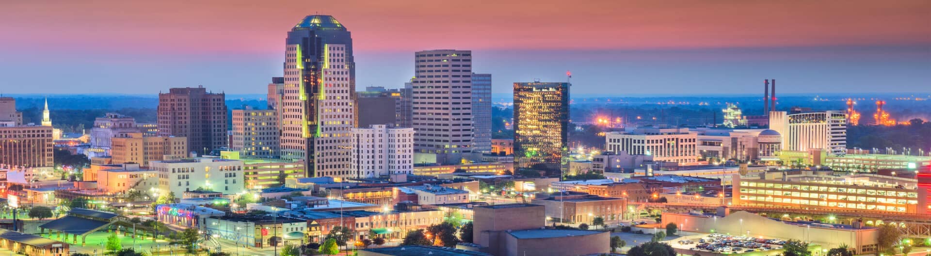 Downtown Bossier City view